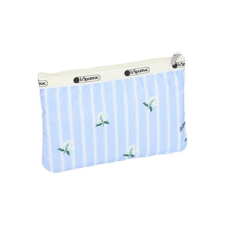 レスポートサック 3 ZIP COSMETIC POUCH JASMINE STRIPE 7158 HG28 lesportsac ポーチ