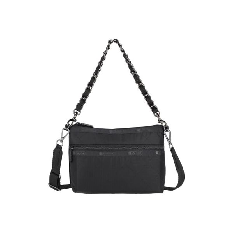 レスポートサック CHAIN COSMETIC CLUTCH ONYX CHAIN QUILT