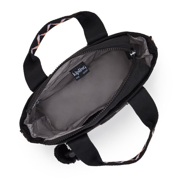 キプリング MINTA ミンタ Black Cross Web Kipling トートバッグ