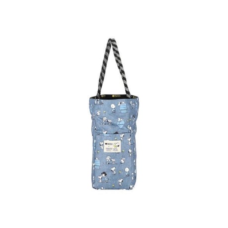レスポートサック スヌーピー TWO-WAY MEDIUM TOTE TWO-WAY WOODSTOCK BLACK 1435 HF25 lesportsac トートバッグ