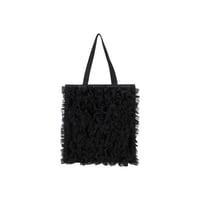 レスポートサック RUFFLE LARGE EMERALD TOTE BLACK LACE RUFFLE 1833 LD63 lesportsac トートバッグ