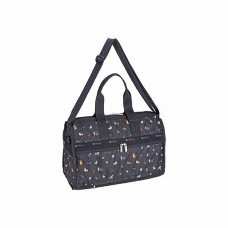 レスポートサック DELUXE MED WEEKENDER WOOF WONDERLAND 4318 HF44 lesportsac ショルダーバッグ