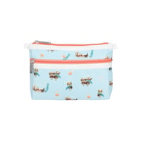 レスポートサック Cosmetic Clutch FLOATING SEA OTTERS 7105 HG31 lesportsac ポーチ