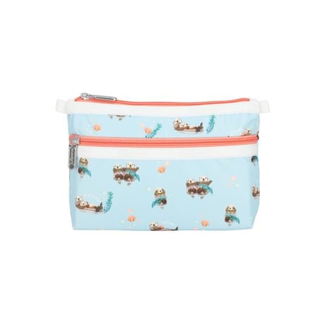 レスポートサック Cosmetic Clutch FLOATING SEA OTTERS 7105 HG31 lesportsac ポーチ