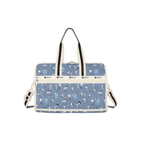 レスポートサック スヌーピー DELUXE MED WEEKENDER PEANUTS HAPPY PALS 4318 HF20 lesportsac ショルダーバッグ