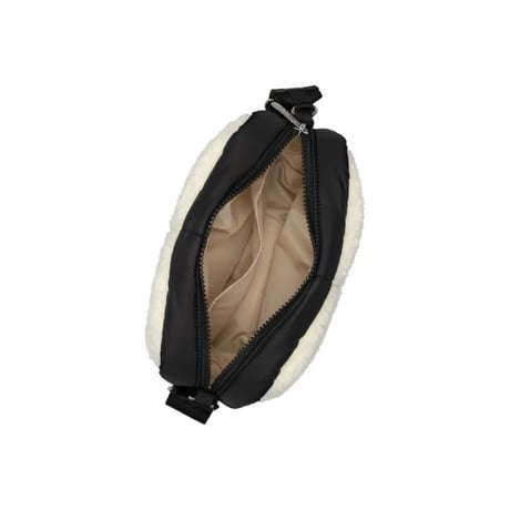 レスポートサック PUFFY SHERPA CUBE CROSSBODY CREAM VEGAN SHERPA 3976 E979 lesportsac ショルダーバッグ