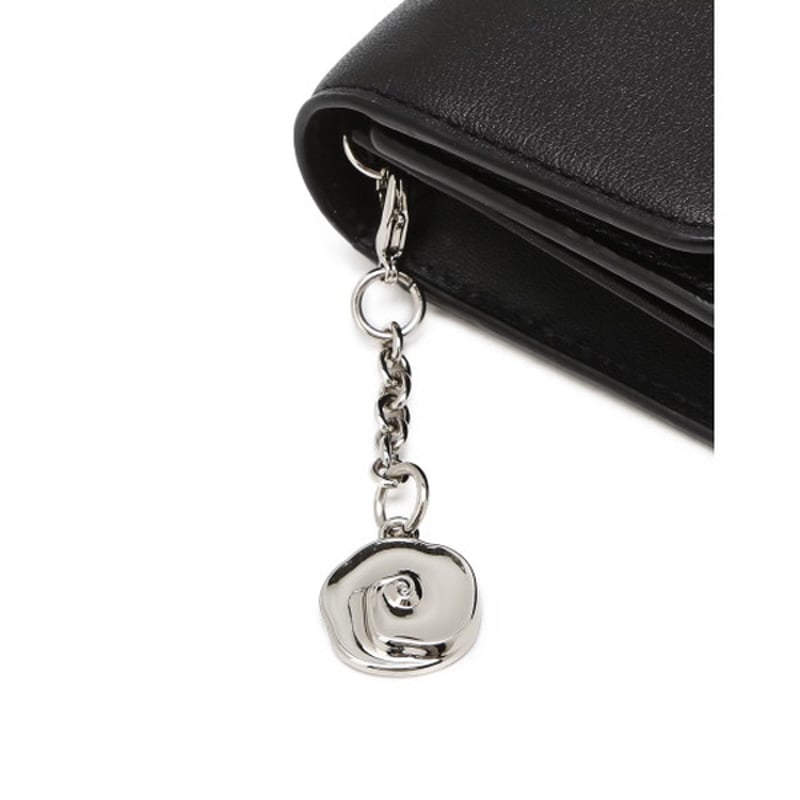 JILLSTUART 三つ折財布 ブラック ジルバイジルスチュアート JILL by JILLSTUART クロスJ キルト三つ折り