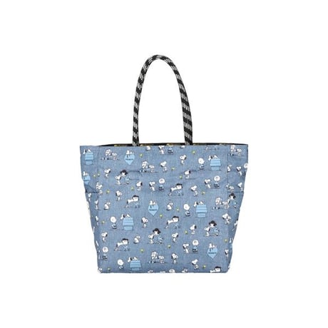 レスポートサック スヌーピー TWO-WAY MEDIUM TOTE TWO-WAY WOODSTOCK BLACK 1435 HF25 lesportsac トートバッグ