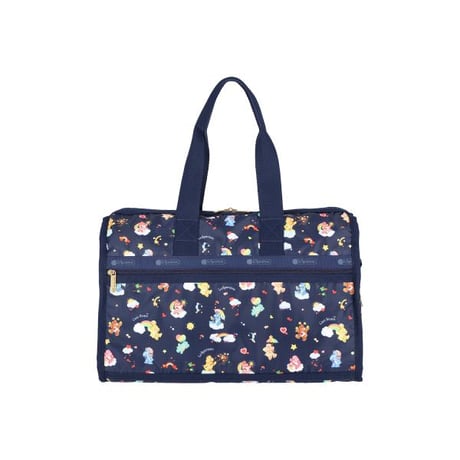 レスポートサック ケアベア DELUXE MED WEEKENDER CARE BEARS DREAMS NAVY 4318 HD88 lesportsac ショルダーバッグ