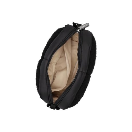 レスポートサック PUFFY SHERPA CUBE CROSSBODY BLACK SHERPA 3976 C495 lesportsac ショルダーバッグ