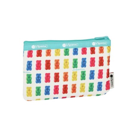 レスポートサック ハリボー 3 ZIP COSMETIC POUCH HARIBO GOLDBEARS MINT 7158 HD63 lesportsac ポーチ