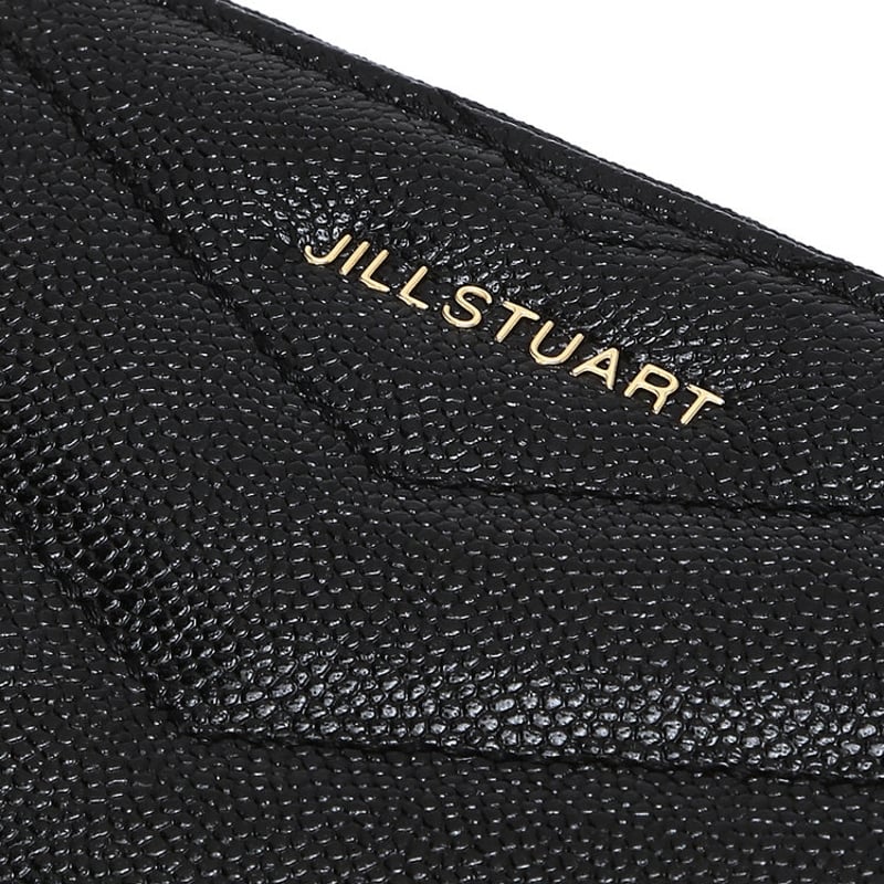 ジルスチュアート キルティング 長財布 Black JILL STUART 財布
