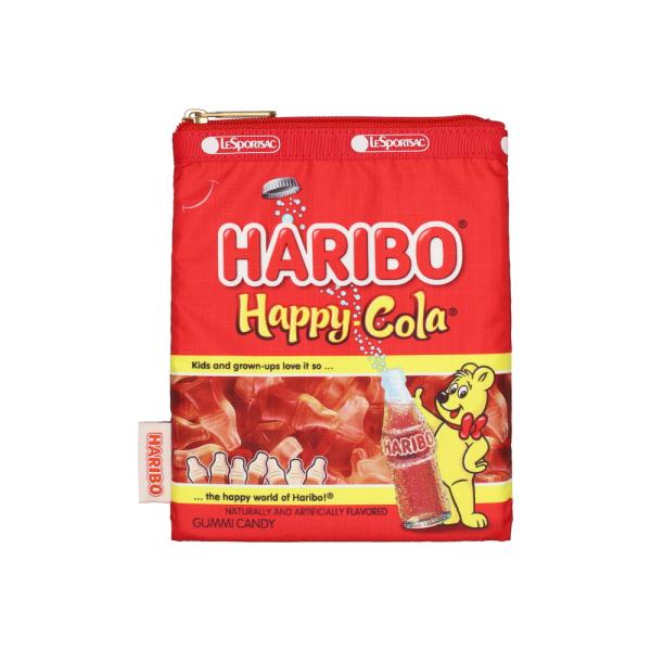 GW直前セール【HARIBO lesportsac】ハリボー　レスポートサック レスポートサック ハリボー HARIBO ZIP POUCH HARIBO HAPPY-COL