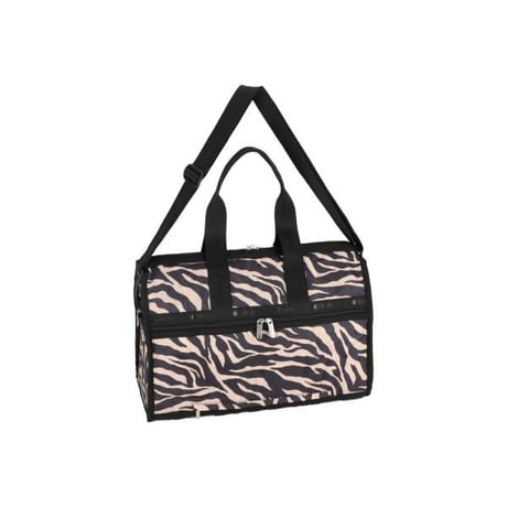 レスポートサック DELUXE MED WEEKENDER RAFFIA ZEBRA 4318 HC94 lesportsac ショルダーバッグ