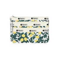 レスポートサック 3 ZIP COSMETIC POUCH LEMON ORCHARD 7158 HF42 lesportsac ポーチ