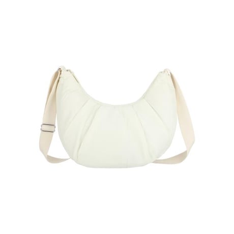 レスポートサック SHEEN LARGE CRESCENT WHITE MARSHMALLOW 1822 FA16 lesportsac ショルダーバッグ