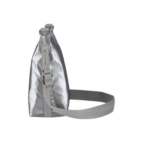 レスポートサック MEDIUM ZIP SHOULDER BAG GUNMETAL GRAY SHINE 1014 MA08 lesportsac ショルダーバッグ