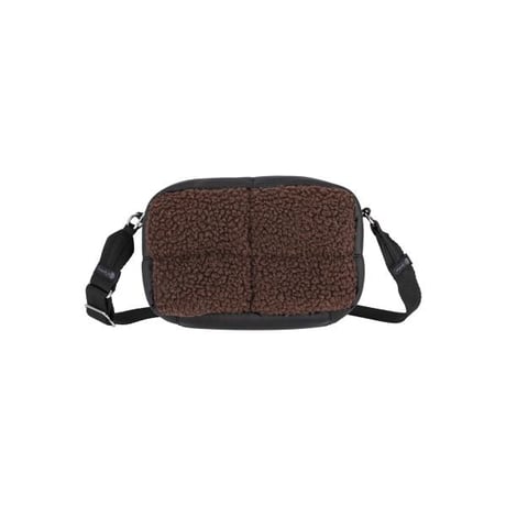 レスポートサック PUFFY SHERPA CUBE CROSSBODY DARK CHOCOLATE SHERPA 3976 HD85 lesportsac ショルダーバッグ