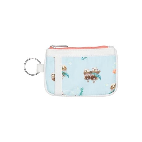 レスポートサック KEY CARD HOLDER FLOATING SEA OTTERS 4009 HG31 lesportsac 財布