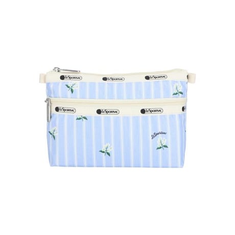 レスポートサック Cosmetic Clutch JASMINE STRIPE 7105 HG28 lesportsac ポーチ