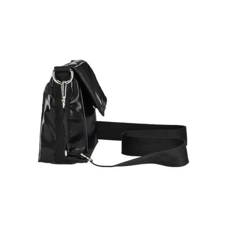 レスポートサック MEDIUM FLAP SHOULDER BAG BLACK SHINE 1013 M135 lesportsac ショルダーバッグ