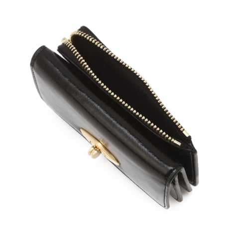 ジルスチュアート ターンロック カードケース Black JILL STUART 財布
