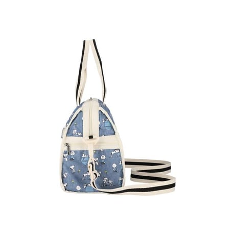 レスポートサック スヌーピー DELUXE MED WEEKENDER PEANUTS HAPPY PALS 4318 HF20 lesportsac ショルダーバッグ