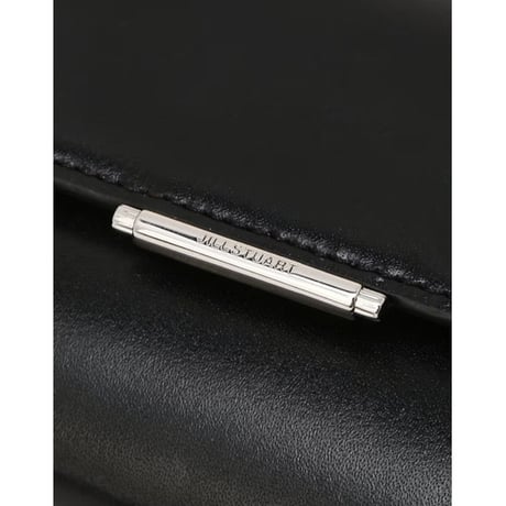 ジルスチュアート サークル チャーム 三つ折り ウォレット Black JILL STUART 財布