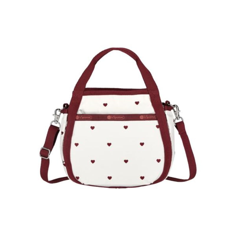 レスポートサック SMALL JENNI CROSSBODY BERRY HEART EMBR レスポートサック SMALL JENNI CROSSBODY BERRY HEART EMBR
