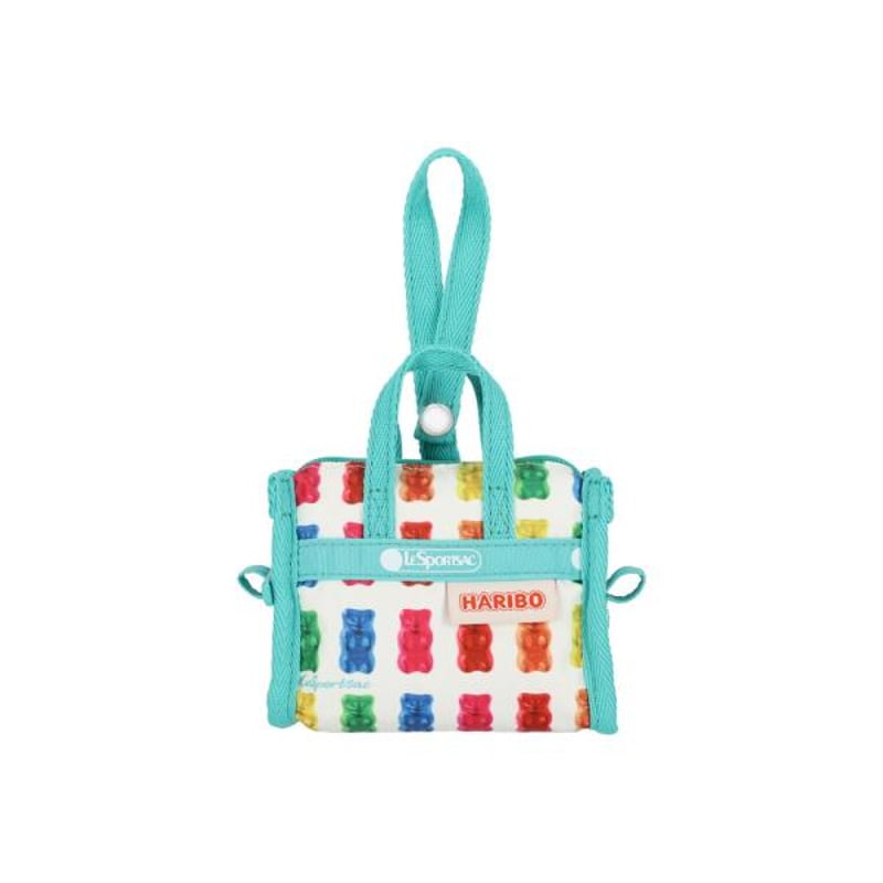 レスポートサック ハリボー MICRO WEEKENDER CHARM HARIBO GOLD