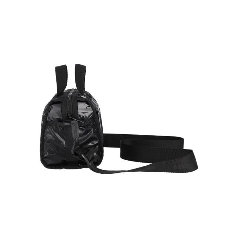 レスポートサック MINI DUFFEL CROSSBODY BLACK SHINE 1594