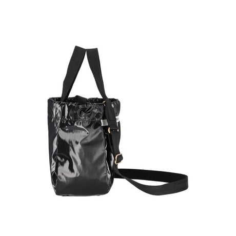 レスポートサック EAST/WEST CITY DRAWSTRING BAG UPTOWN BLACK SHINE/BLACK 1084 LC99 lesportsac ショルダーバッグ