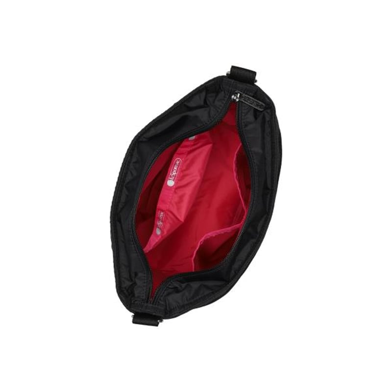 バッグ Black Cat レスポートサック SMALL BUCKET BAG BLACK CATS EMBROIDERY