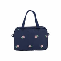 レスポートサック MICRO BAG PINK ROSES EMBROIDERY 4298 HF59 lesportsac トートバッグ