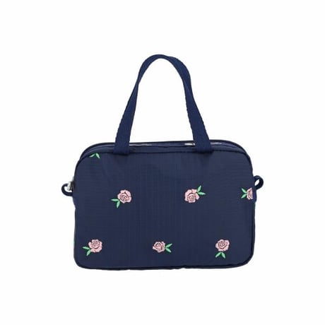 レスポートサック MICRO BAG PINK ROSES EMBROIDERY 4298 HF59 lesportsac トートバッグ
