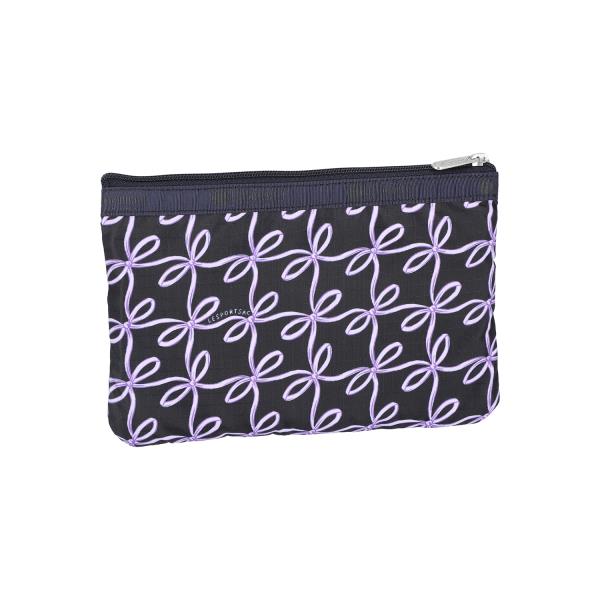 3つのお部屋の ポーチ ミシェル レスポートサック 3 ZIP COSMETIC POUCH CHARMING RIBBONS