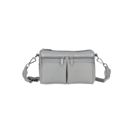 レスポートサック E/W DOUBLE POCKET BAG DOVE GREY 1209 R188 lesportsac ショルダーバッグ