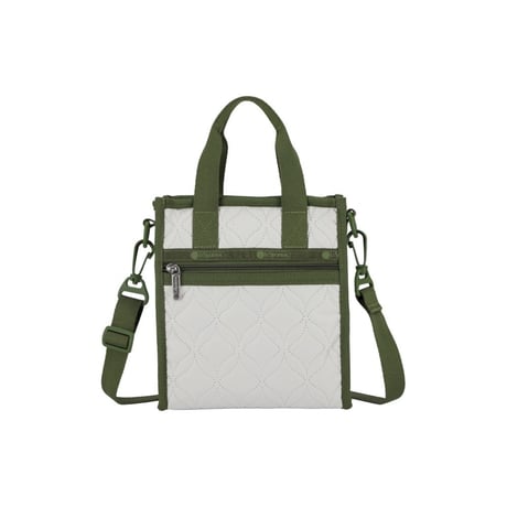 レスポートサック MINI NORTH/SOUTH TOTE WAVY DEBOSS OFF WHITE 3714 E912 lesportsac ショルダーバッグ