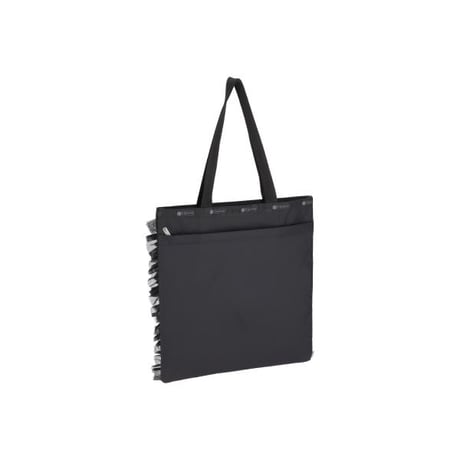 レスポートサック RUFFLE LARGE EMERALD TOTE BLACK LACE RUFFLE 1833 LD63 lesportsac トートバッグ