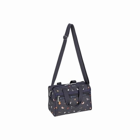 レスポートサック EVERYDAY SMALL SATCHEL WOOF WONDERLAND 3868 HF44 lesportsac ショルダーバッグ
