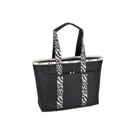 レスポートサック CLASSIC ZIP TOTE NOIR ZEBRA 1305 HD09 lesportsac トートバッグ