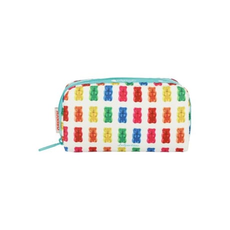 レスポートサック ハリボー RECTANGULAR COSMETIC POUCH HARIBO GOLDBEARS MINT 6511 HD63 lesportsac ポーチ