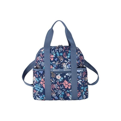 レスポートサック DOUBLE TROUBLE BACKPACK FLORAL SPRINKLE 2442 E718 lesportsac リュック