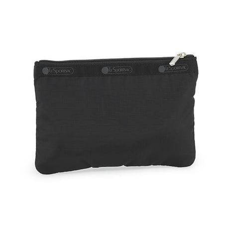 レスポートサック 3 ZIP COSMETIC POUCH RECYCLED BLACK 7158 R086 lesportsac ポーチ