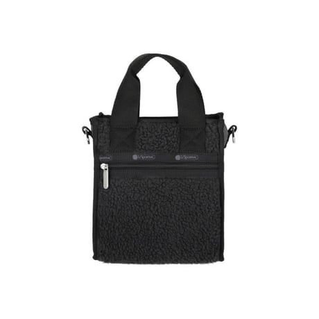 レスポートサック MINI NORTH/SOUTH TOTE BLACK DENIM/BLACK SHERPA 1609 LA79 lesportsac ショルダーバッグ