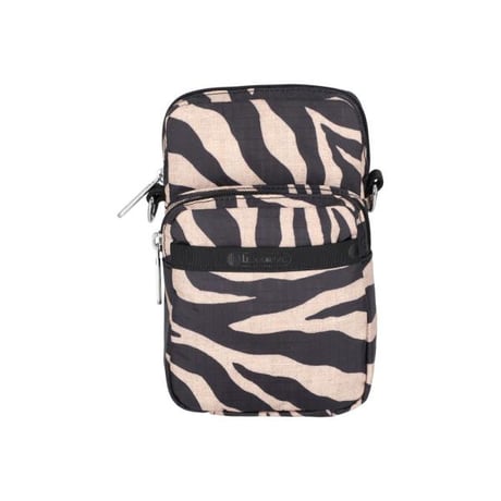 レスポートサック MINI PHONE BAG RAFFIA ZEBRA 1301 HC94 lesportsac ショルダーバッグ