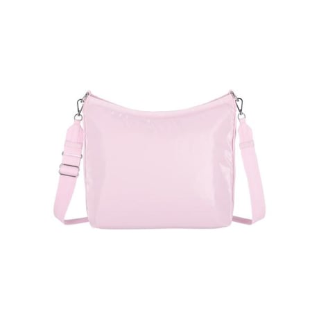 レスポートサック MEDIUM ZIP SHOULDER BAG ICEY PINK SHINE 1014 MA04 lesportsac ショルダーバッグ
