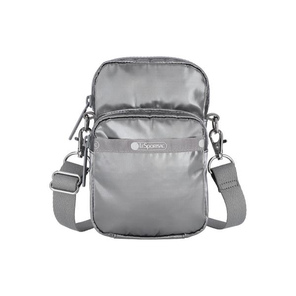 レスポートサック MINI PHONE BAG GUNMETAL GRAY SHINE 130