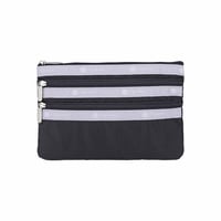 レスポートサック 3 ZIP COSMETIC POUCH DEEP SEA/SOFT LAVENDER 7158 LD17 lesportsac ポーチ