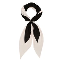 ジルスチュアート プリーツ スカーフ Black JILL STUART スカーフ